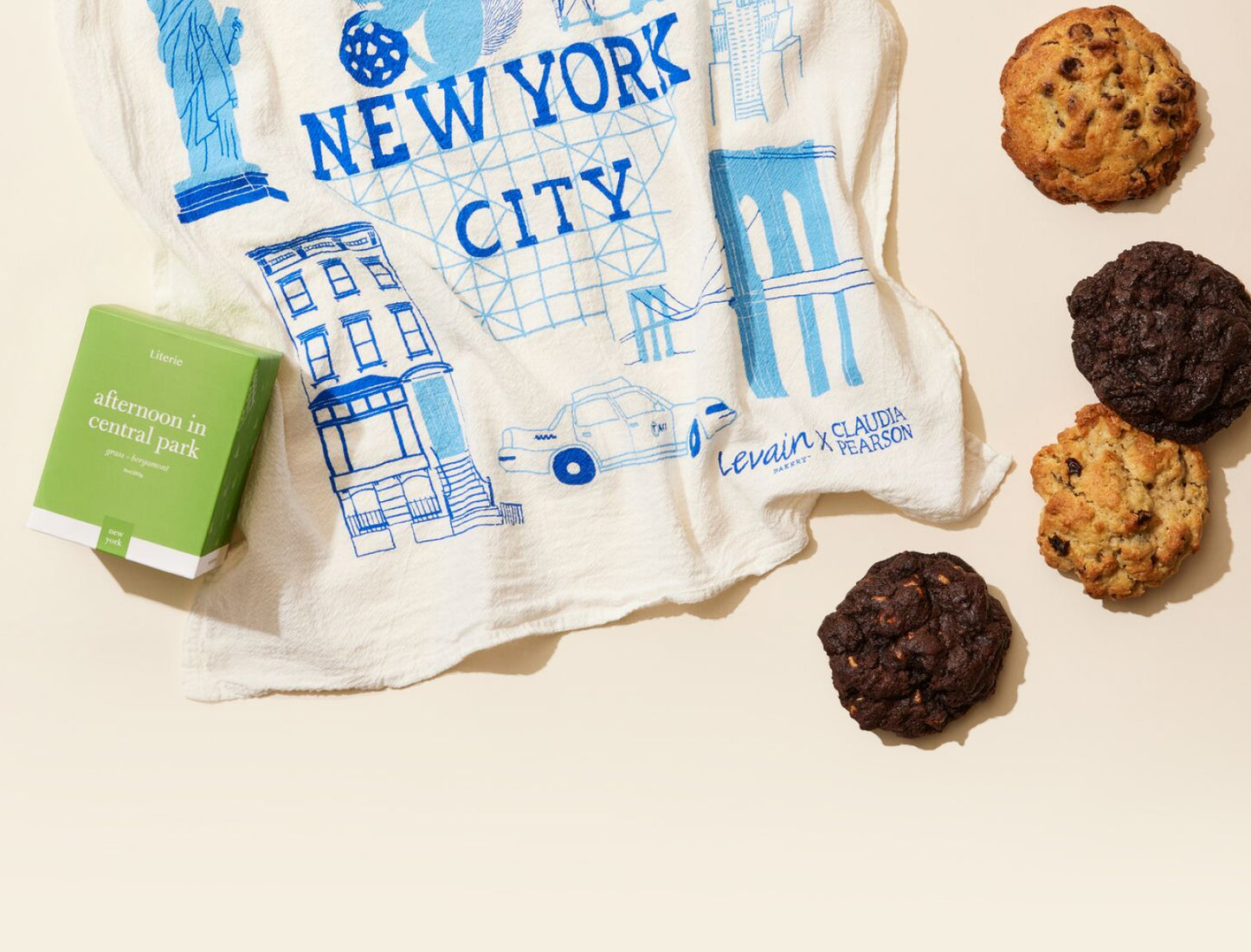 Literie’s “Afternoon in Central Park” - Levain Bakery