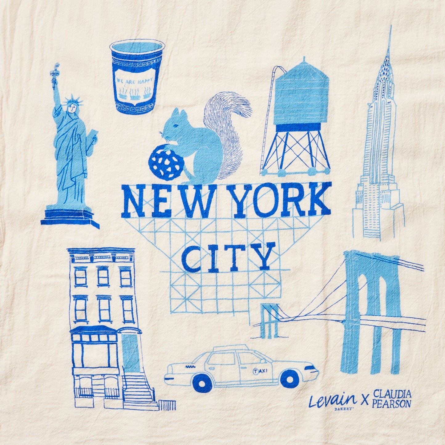 Custom Tea Towel - Levain Bakery