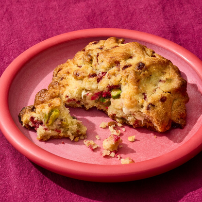 Raspberry Pistachio Cookie