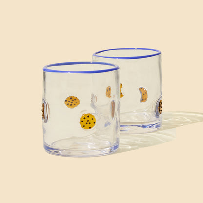 Levain for Crate & Barrel Cookie Glasses (Set of 2)