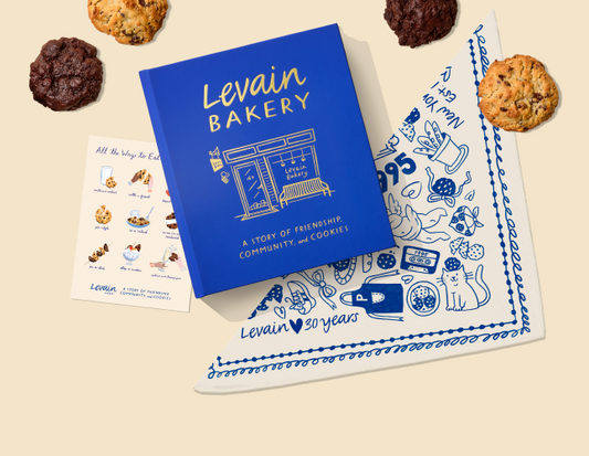 Levain Bakery Book & Cookie Gift Set - Levain Bakery
