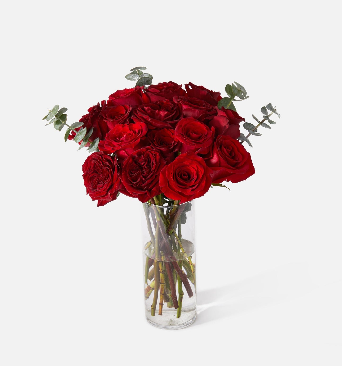 Valentine's Day Flowers & Cookies Gift Set