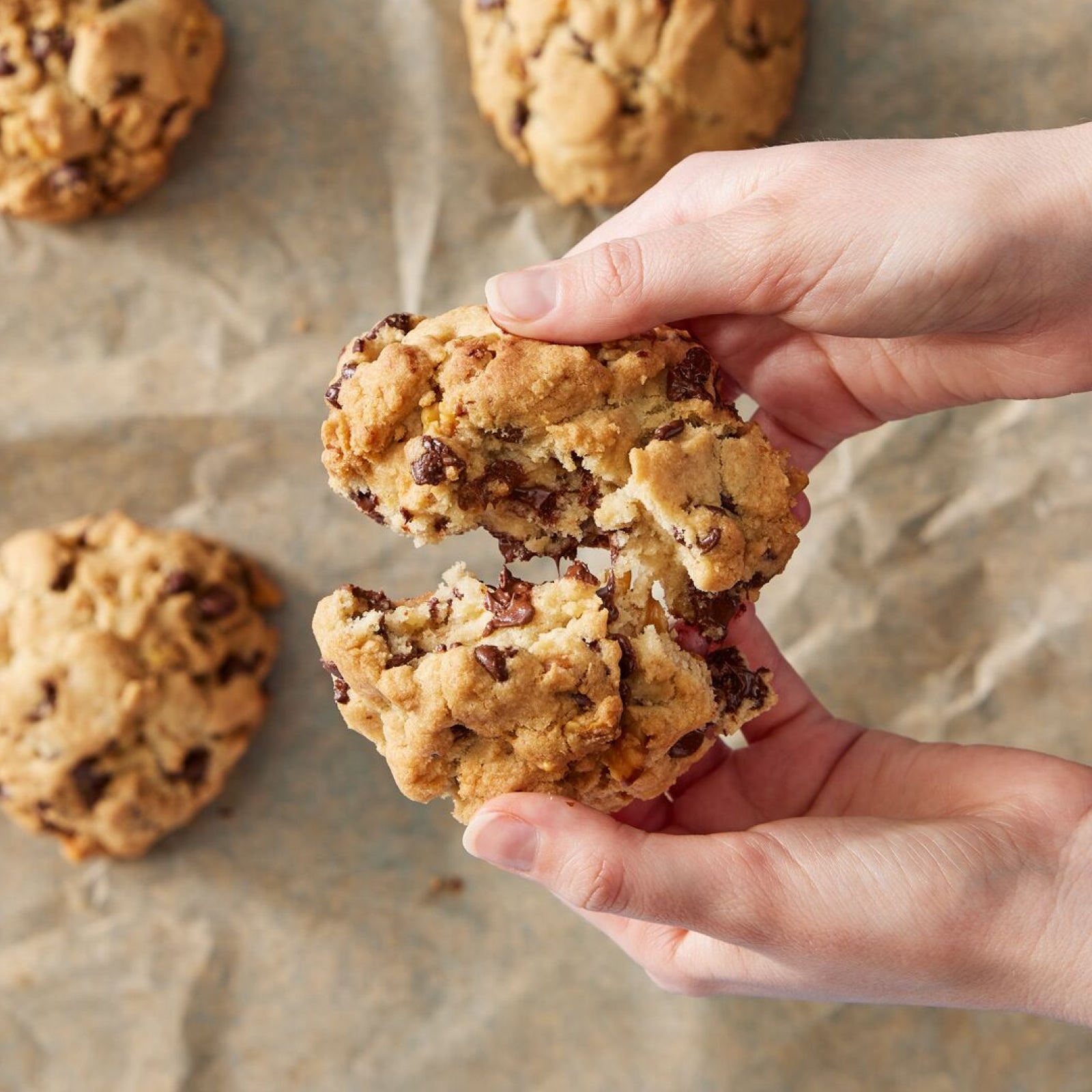 GF + Vegan Chocolate Chip Walnut - Levain Bakery